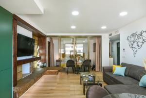 Posezení v ubytování Nogalera Party&beach Select