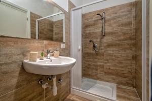 Vannituba majutusasutuses White Star rooms holiday accomodation self check-in