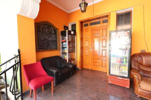 Posezení v ubytování Hostel Osho