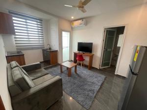 TV a/nebo společenská místnost v ubytování Mayama Residences