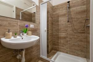 Vannituba majutusasutuses White Star rooms holiday accomodation self check-in