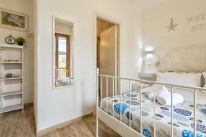 Voodi või voodid majutusasutuse White Star rooms holiday accomodation self check-in toas