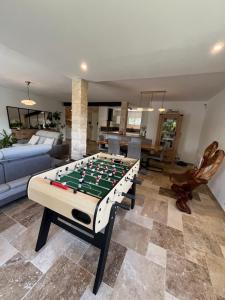Χώρος καθιστικού στο Villa avec piscine privative