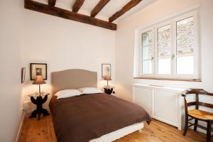 Apt luxueux avec une vue splendide客房内的一张或多张床位