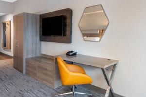 TV a/nebo společenská místnost v ubytování Holiday Inn Express & Suites Vaughan-Southwest by IHG