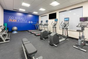 Fitness centrum a/nebo fitness zařízení v ubytování Holiday Inn Express & Suites Vaughan-Southwest by IHG