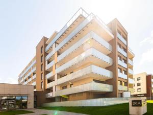 Bygningen som lejligheden ligger i