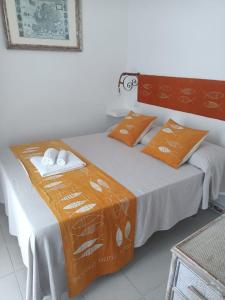 Voodi või voodid majutusasutuse Piccolo Hotel Luisa toas