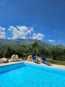 Nespecifikovaný výhled na hory nebo výhled na hory při pohledu z bed and breakfast