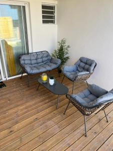 Villa lyly blue的休息区