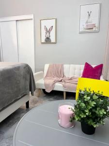 Posezení v ubytování Cozy apt in heart Manhattan #20
