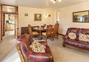 Posezení v ubytování Blagdon Cottage, Wheddon Cross