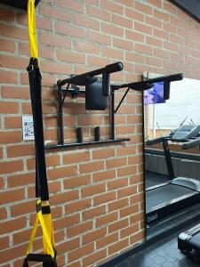 Fitness centrum a/nebo fitness zařízení v ubytování Hotel Torre Poblado