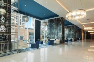 Posezení v ubytování Wyndham Grand Istanbul Levent Hotel & Conference Center + 37 fotografií