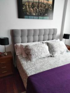 Łóżko lub łóżka w pokoju w obiekcie apartment garden