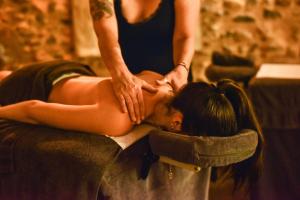 Lázně a/nebo wellness v ubytování Hotel Logis - Chateau de Beauregard