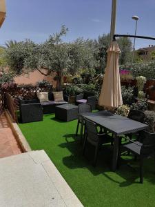 A garden outside The Garden