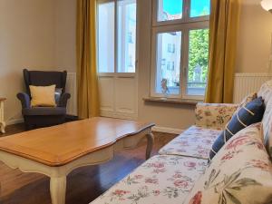 Posedenie v ubytovaní Apartament Śliwka na Monte