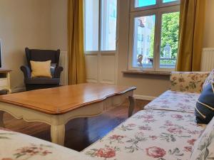 Posteľ alebo postele v izbe v ubytovaní Apartament Śliwka na Monte