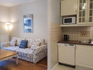 Kuchyňa alebo kuchynka v ubytovaní Apartament Śliwka na Monte