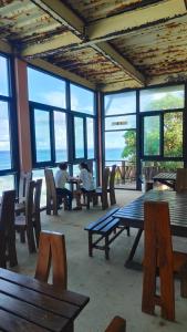 Χώρος καθιστικού στο Come and go seaside B&B