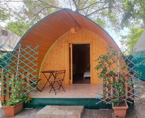 A patio or other outdoor area at Camping Dal Pino