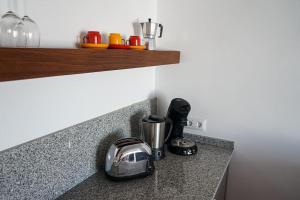 Η κουζίνα ή μικρή κουζίνα στο Eco Finca Vista Mar y Teide