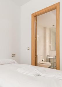 Ένα μπάνιο στο Apartamento Cobre