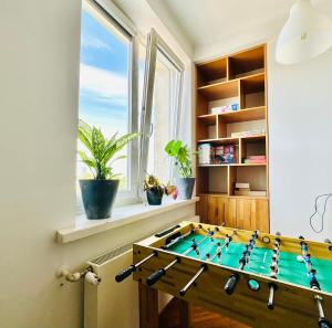 Herňa v ubytovaní Apartament z widokiem na Pałac i Kościół.