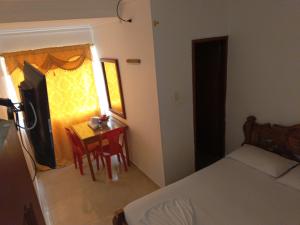Rúm í herbergi á Hotel federal +8 myndir