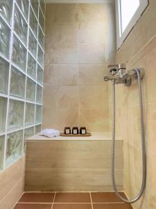 Koupelna v ubytování Pancratium #4 Seaside Apartment