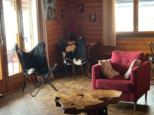 Część wypoczynkowa w obiekcie CHALET CAPRICES DES CIMES
