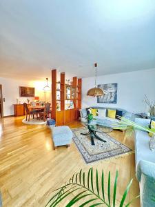 Posezení v ubytování Ferienhaus Daddy Bernd