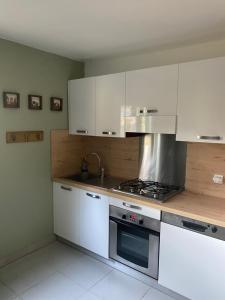 Køkken eller tekøkken på Résidence "Hotel Beausoleil"