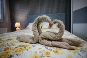 Voodi või voodid majutusasutuse Lux11 toas