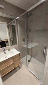 Koupelna v ubytování Hostal Rambla 24 by Holihome
