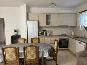 Kuchyň nebo kuchyňský kout v ubytování Apartman Igor