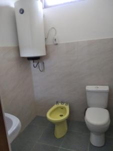 Koupelna v ubytování Hotel Poseidon