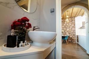 Um banheiro em Lithoessa Luxury Apartments