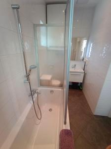 Koupelna v ubytování Seeappartements Villa Sole