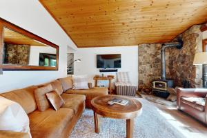 Μια τηλεόραση ή/και κέντρο ψυχαγωγίας στο Spectacular Lakeview Cabin