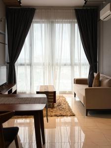 Posezení v ubytování One Bedroom Troika Kota Bharu @ AGhome (Commoneo Theme)