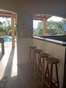 Piscina a Chácara, próx a SP, com WI-FI e uma vista incrível o a prop