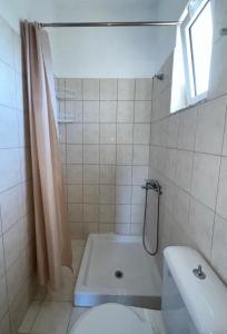 Koupelna v ubytování Gemini Apartment