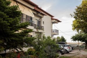 Budova, kde se aparthotel nachází