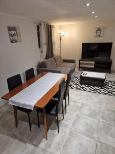 Ruang duduk di Appartement en résidence