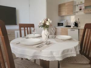 Kuchyňa alebo kuchynka v ubytovaní Apartment Anchi