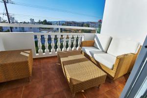 Μπαλκόνι ή βεράντα στο Golden Sunset Apartment