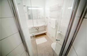 Łazienka w obiekcie Hochwertige Ferienwohnung