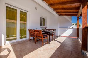 Balkón alebo terasa v ubytovaní Apartments & Room Španjol